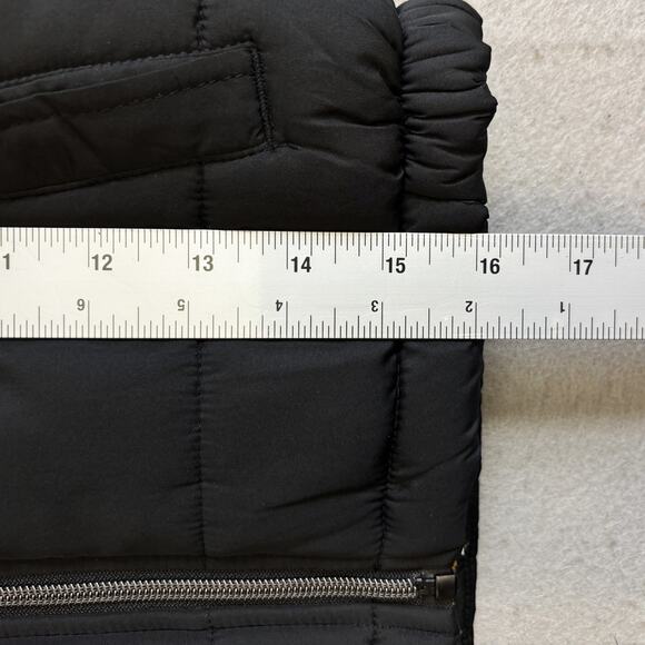 Timberland Puffer Jacket Boys 2 Gray Black Color Block Hooded Coat Outdoors Kids - Picture 6 of 8